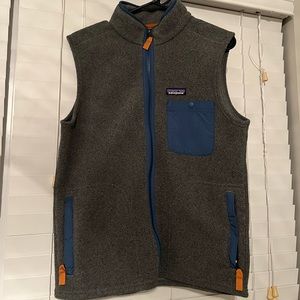 Patagonia Gray and Blue Vest